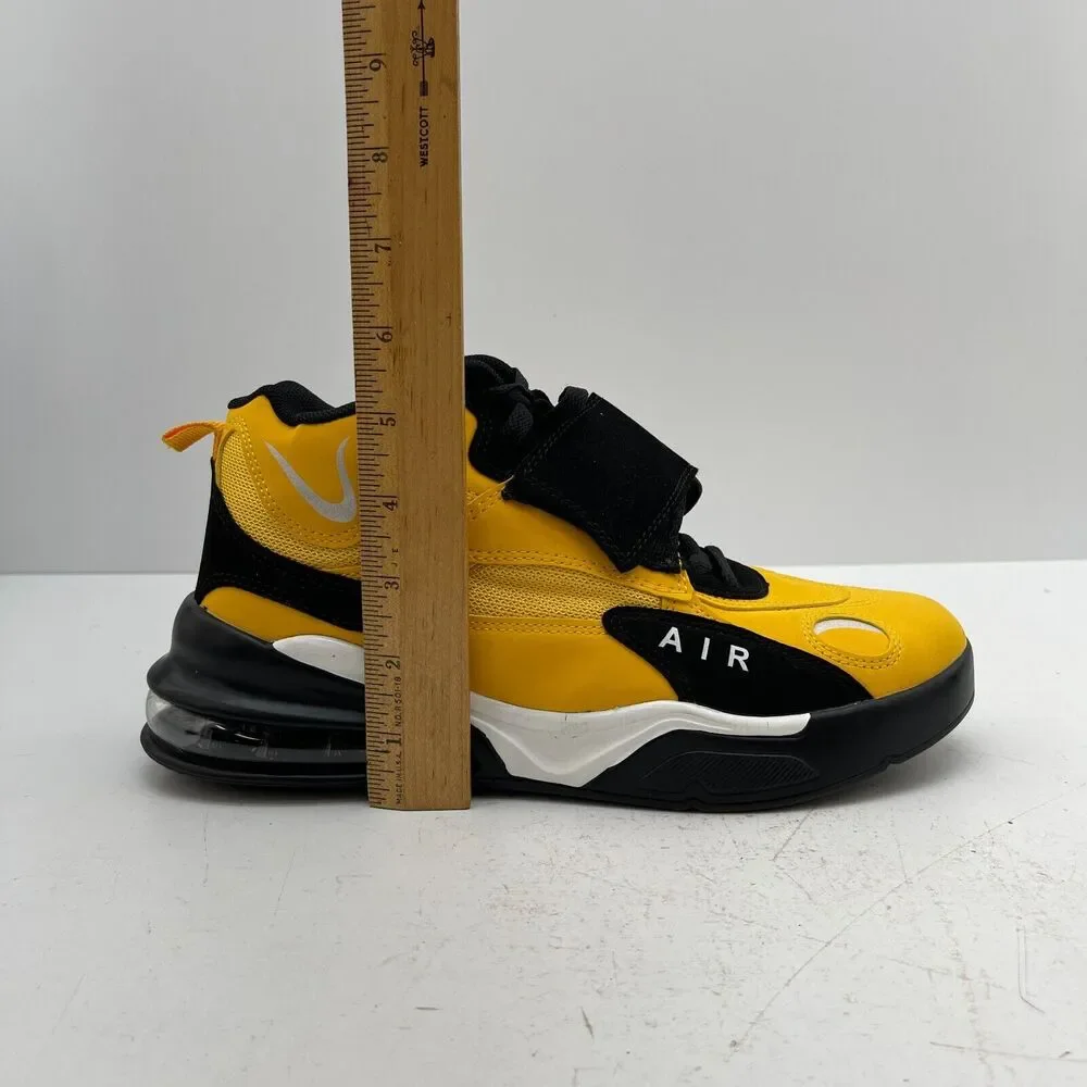 Fashion Lace up Sneakers Mens Size 42 Yellow/ Black Skateboard Shoes